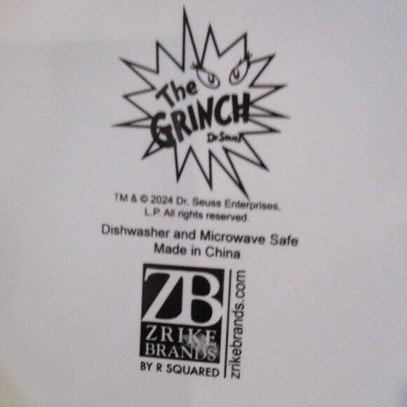 Zrike The Grinch Christmas Mixing Batter Bowl - Picture 6 of 6